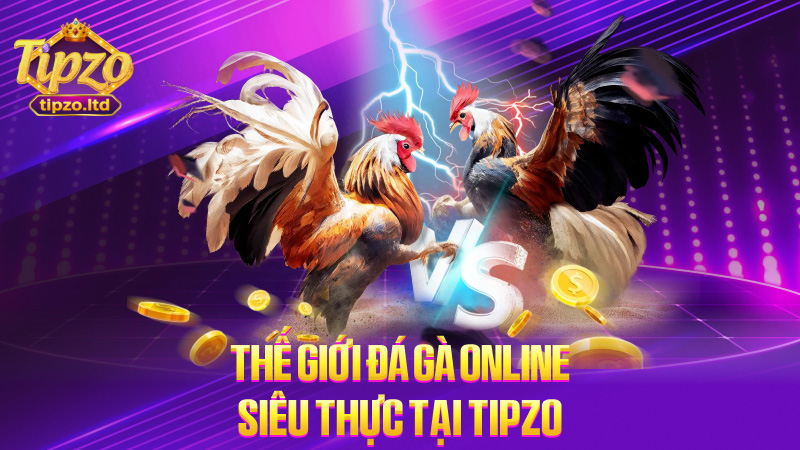 Thế giới đá gà online siêu thực tại TIPZO
